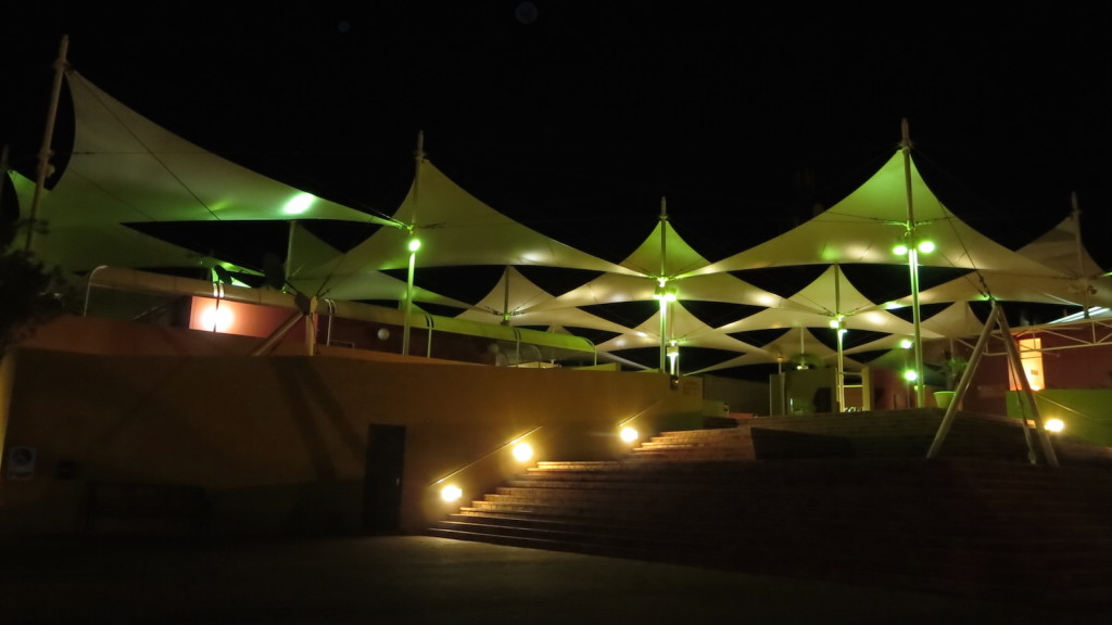 Amphitheatre at the Desert Gardens Hotel