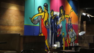 Wall mural, La Boca
